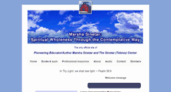 Desktop Screenshot of marshasinetar.com